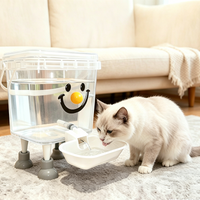 🦮 5L Extra-Large Pet Fountain — Great for 3+ Pets | Gravity-Fed | Non-Slip Base