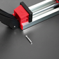 Woodworking Straight‑Edge Cutting Guide Clamp‑Precision Saw Guide for Circular Saw & DIY Wood Projects
