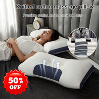 📦 Antibacterial Memory Foam Neck Pillow — Ergonomic Support | Massage + Heat | Ideal for Daily Use