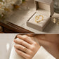 💍Adjustable Sparkle Initial Ring for Women