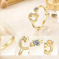 💍Adjustable Sparkle Initial Ring for Women