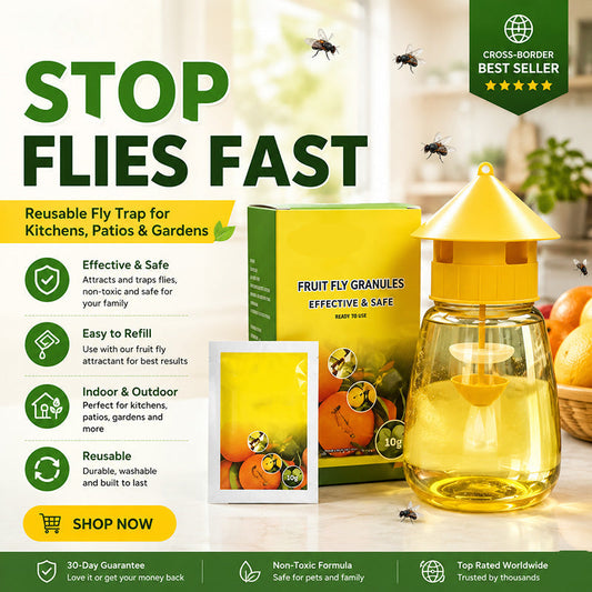⏳ Indoor and Outdoor Hanging Fly Trap 4