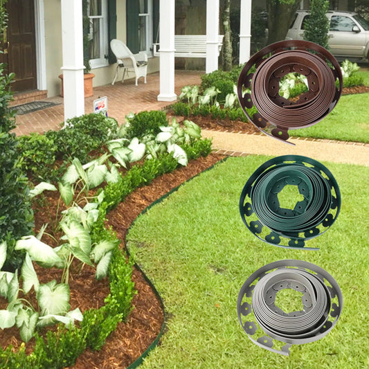 Garden Edging Roll 10m with 30 Pegs🏡Roll It Out, Peg It Down – Neat Borders in Minutes ✨