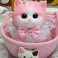 🐹 🐱 Squishy Cat Plush Toy – Soft Slow-Rebound Stress Relief Companion