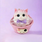 🐹 🐱 Squishy Cat Plush Toy – Soft Slow-Rebound Stress Relief Companion