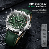 ⌚ Men's Luminous Quartz 30M Sports Wristwatch – Bright glow & durable – Perfect for sports, daily or outdoor – reliable and stylish 🏃‍♂️✨💪