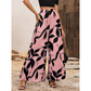 Women's Printed High-Waisted Wide-Leg Pants