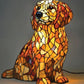 🐶Color-Blocking Puppy Statue LED Table Lamp