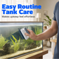🐠 Tank glass look like a swamp? One pass – spotless. Works on tanks, terrariums, glass.