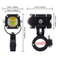 🏍️ Universal Motorcycle LED Spotlights – Dual Beam & All-Weather Waterproof 💡