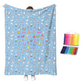 🎨✨Creative Cozy Coloring Blanket Kit – DIY Art & Relaxation Activity
