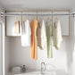 Create storage space anywhere anytime！Adjustable No-Drill Tension Rod