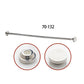 Create storage space anywhere anytime！Adjustable No-Drill Tension Rod