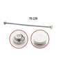 Create storage space anywhere anytime！Adjustable No-Drill Tension Rod