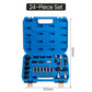 📢📢40% OFF !! ⏰Alternator Pulley Removal Tool Kit with Organizer