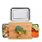 🥕🔪Wooden Cutting Board with Slide-Out Trays