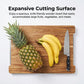 🥕🔪Wooden Cutting Board with Slide-Out Trays