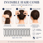 💇‍♀️  Invisible Hair Comb – Flexible, non-slip & secure hold 🌟
