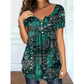👚 Women's Casual V-Neck Top — Relaxed Loose Fit Everyday Essential