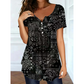 👚 Women's Casual V-Neck Top — Relaxed Loose Fit Everyday Essential