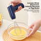⏳🔥LIMITED-TIME 50% OFF! ⏰Electric Fruit Peeler & Mixer – 2-in-1, USB Rechargeable, One-Touch, 10s Peel 🍎