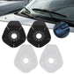 Car Wiper Arm Hole Protector Pads – Silicone Covers to Block Dust, Leaves & Debris for Cleaner Wiper Performance