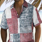 👔Men's Contrast Color Pattern Shirt