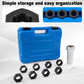🔧 🛠️ 10-Piece Axle Spindle Thread Chaser Set