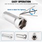 🔧 🛠️ 10-Piece Axle Spindle Thread Chaser Set