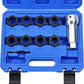 🔧 🛠️ 10-Piece Axle Spindle Thread Chaser Set