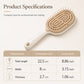 💇‍♀️Special Price Only £9.99！Women's Detachable Self Cleaning Vented Hairbrush
