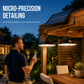 💡Waterproof Outdoor Solar-Powered Hanging Light