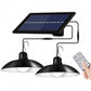 💡Waterproof Outdoor Solar-Powered Hanging Light