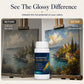 📢📢 Buy 2 Get 1 Free !! ⏰ Gloss Boost Painting Varnish – High-Gloss Finish, UV Protection & Long-Lasting Shine for Acrylic, Oil & Canvas Artwork 🎨✨