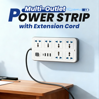 🔌Multi-Outlet Power Strip with Extension Cord
