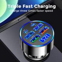 ⚡ Fast Charge All Your Devices at Once – 6‑in‑1 PD & QC Car Adapter. 44k+ UK Drivers Trust It. Free UK Delivery