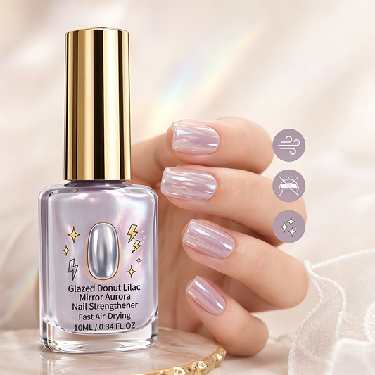 🥳2026 HOT SALE🥳💞50K+ SOLD!✨ 💅Lilac Glossy Mirror Nail Strengthener