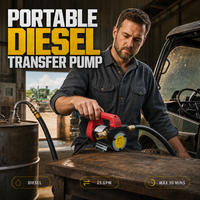 ⛽ 50% OFF NOW! 🔧 Portable Diesel Transfer Pump – High flow, durable & easy to use – Ideal for fuel transfer on farms, boats & workshops 🚜