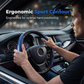 🚗Segmented Carbon Fiber Steering Wheel Cover