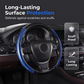 🚗Segmented Carbon Fiber Steering Wheel Cover