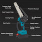 🌲6-inch Cordless Mini Chainsaw with 2 Batteries