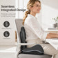 🪑🔧 Ergonomic Lumbar Cushion – Memory Foam – Spine Alignment – Pressure Relief – Skin-friendly Milk Silk – Universal – For Office, Car & Home 🛋️✨💪