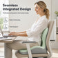 🪑🔧 Ergonomic Lumbar Cushion – Memory Foam – Spine Alignment – Pressure Relief – Skin-friendly Milk Silk – Universal – For Office, Car & Home 🛋️✨💪