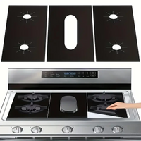 🍳  Reusable Gas Hob Protectors, Heat-Resistant to 260°C