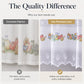 🍓🏡Retro Lace Short Kitchen Curtain