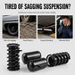 🛡️ Air Helper Springs for Coil Suspension – Restore Ride Height & Handling When Towing Caravans or Heavy Loads, Kit with Brackets 🏗️✅