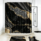 🚿Elegant Marble Pattern Bathroom Shower Curtain