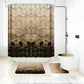 🚿Elegant Marble Pattern Bathroom Shower Curtain
