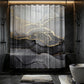 🚿Elegant Marble Pattern Bathroom Shower Curtain