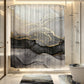 🚿Elegant Marble Pattern Bathroom Shower Curtain